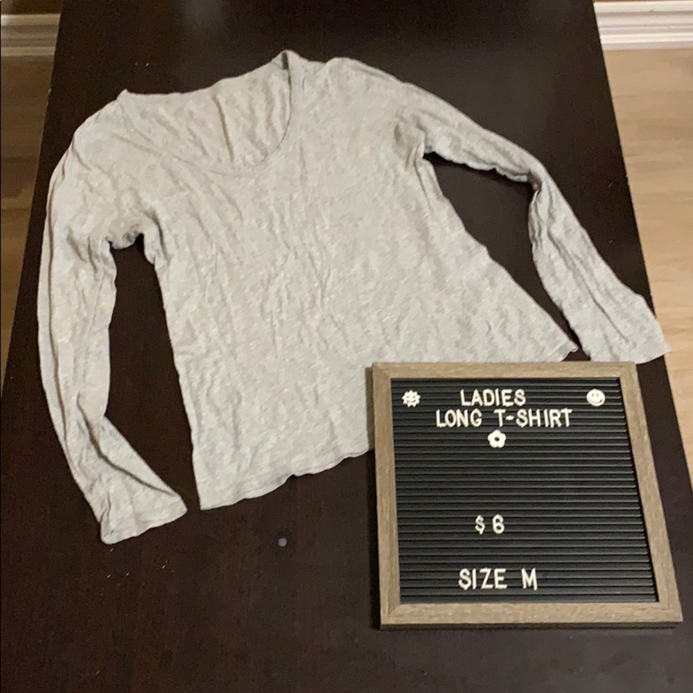 Ladies long sleeve t-shirt